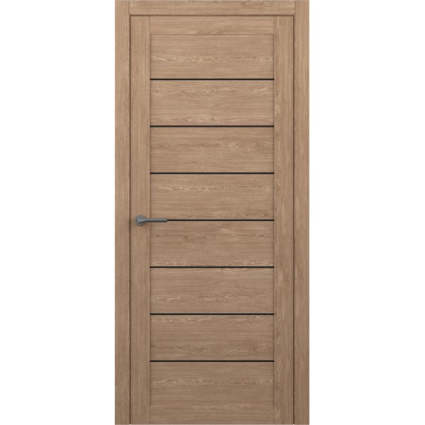 Межкомнатные двери Albera Сеул ДО (черное стекло) купить с доставкой