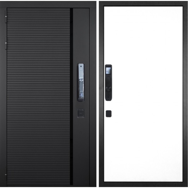 Входная дверь ГРАНИТ ПИАНО СМАРТ 3 (Умный замок)  купить с доставкой