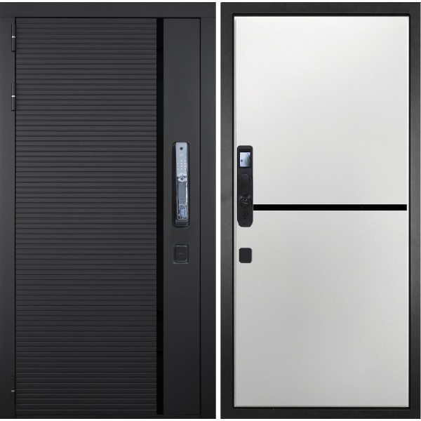 Входная дверь ГРАНИТ ПИАНО СМАРТ 73 (Умный замок)  купить с доставкой