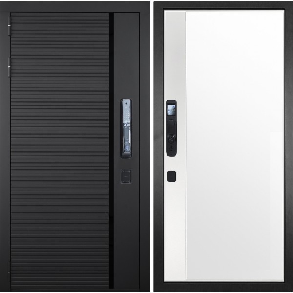 Входная дверь ГРАНИТ ПИАНО СМАРТ 75 (Умный замок)  купить с доставкой
