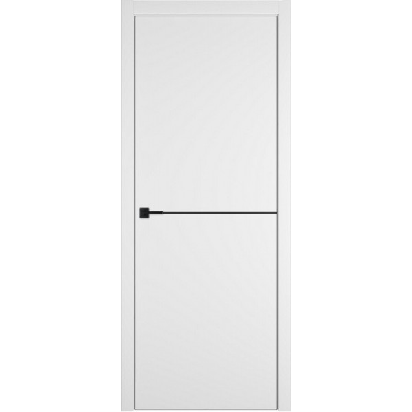 Межкомнатные двери Bafa П1/1 Белый софт  купить с доставкой