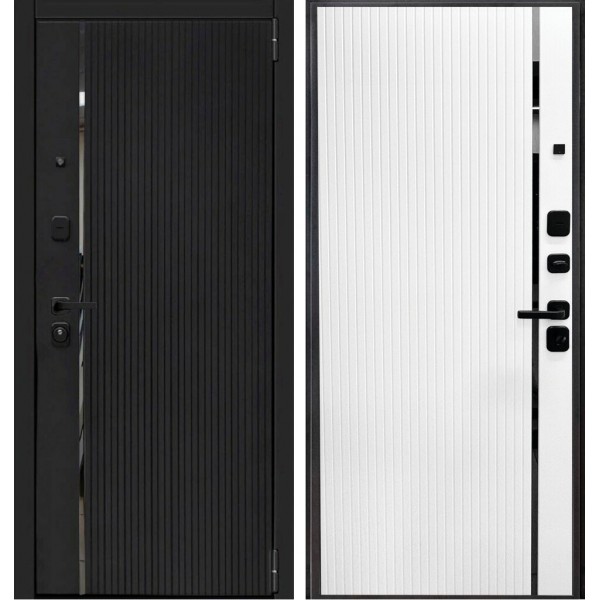 Входная дверь Elporta Porta R 99.99В Moon Stone/Super White  купить с доставкой