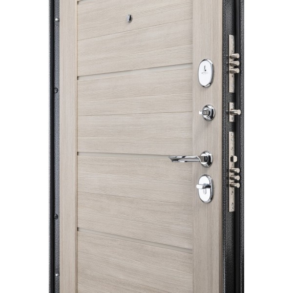 Входная дверь Elporta Porta S 104.П22 Антик Серебро/Cappuccino Veralinga купить с доставкой