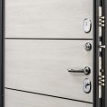 Входная дверь Elporta Porta S 10.П50 (AB-6) Graphite Pro/Nordic Oak купить с доставкой
