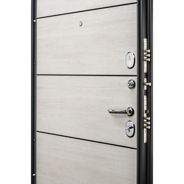 Входная дверь Elporta Porta S 10.П50 (AB-6) Graphite Pro/Nordic Oak купить с доставкой