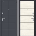Входная дверь Elporta Porta S 10.П50 (AB-6) Graphite Pro/Nordic Oak купить с доставкой