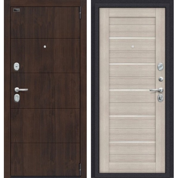 Входная дверь Elporta Porta S 4.П22 Almon 28/Cappuccino Veralinga купить с доставкой