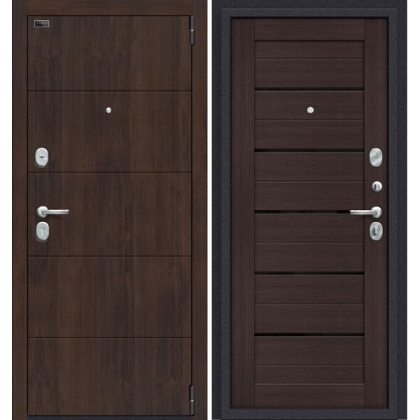 Входная дверь Elporta Porta S 4.П22 Almon 28/Wenge Veralinga купить с доставкой