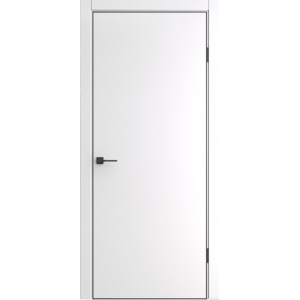 Межкомнатные двери Elporta Порта-50 B Monochrome (ABS кромка черного цвета)   купить с доставкой