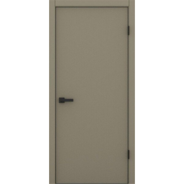 Межкомнатные двери Elporta Порта-50 B Monochrome (ABS кромка черного цвета)   купить с доставкой