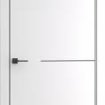 Межкомнатные двери Elporta Порта-50.1 B Monochrome (кромка ABS черного цвета)   купить с доставкой
