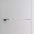 Межкомнатные двери Elporta Порта-50.1 B Monochrome (кромка ABS черного цвета)   купить с доставкой