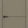 Межкомнатные двери Elporta Порта-50.10 B Monochrome (ABS кромка черного цвета) купить с доставкой