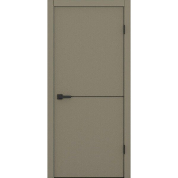 Межкомнатные двери Elporta Порта-50.10 B Monochrome (ABS кромка черного цвета) купить с доставкой