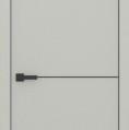 Межкомнатные двери Elporta Порта-50.10 B Monochrome (ABS кромка черного цвета) купить с доставкой