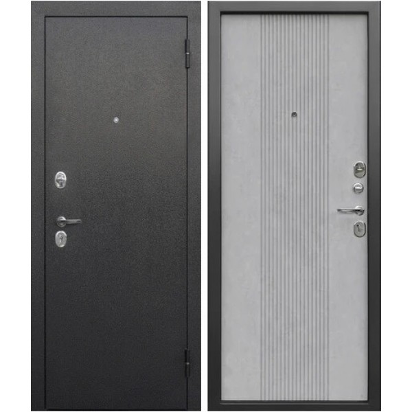 Входная дверь Гарда NOVA Серебро (Бетон снежный)  купить с доставкой