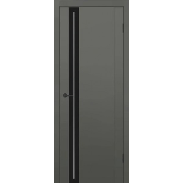 Межкомнатные двери CONTUR MX 12 (черный лак) купить с доставкой